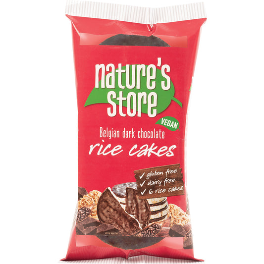 Nature's Store 6 Dark Chocolate Rice Cakes