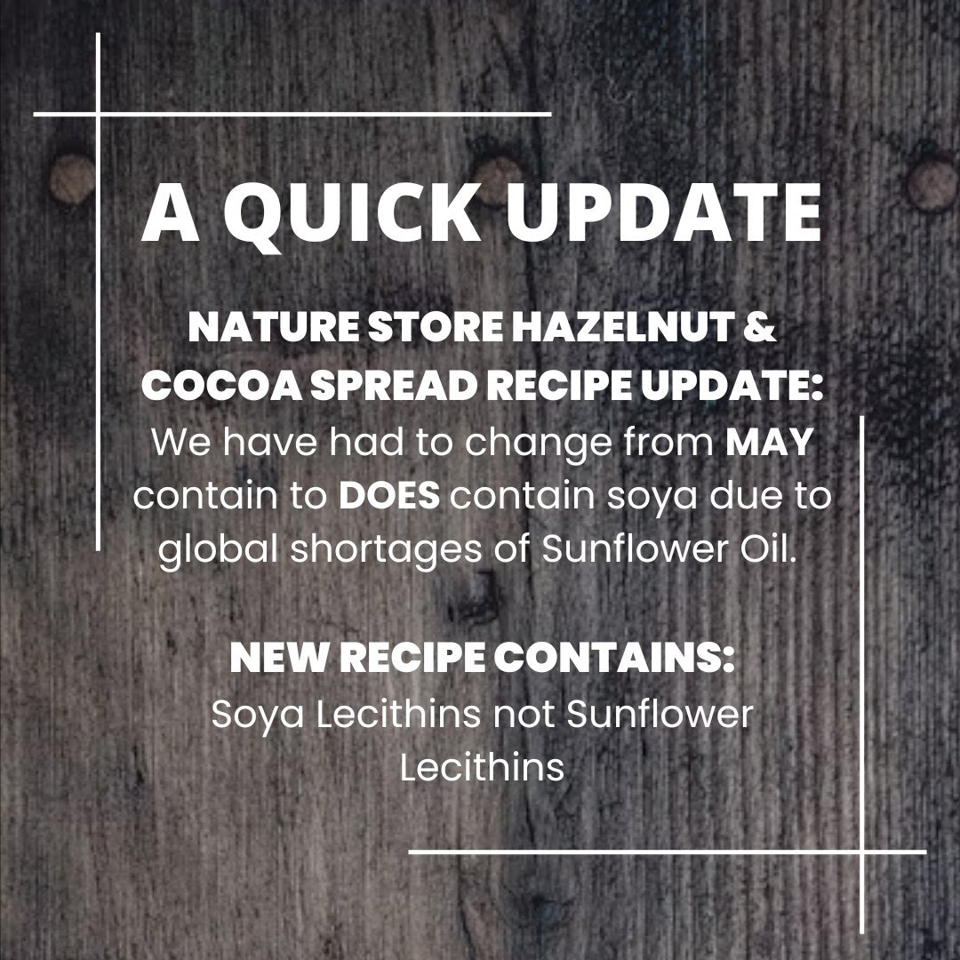 Ingredient Change!